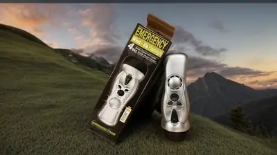 Emergency Wind-Up Flashlight