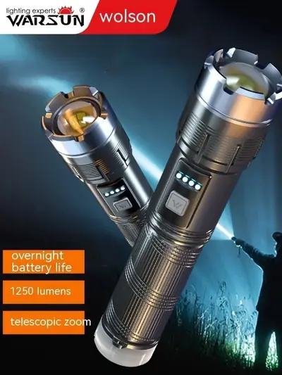 WARSUN DM126-21 Outdoor Flashlight-Side light